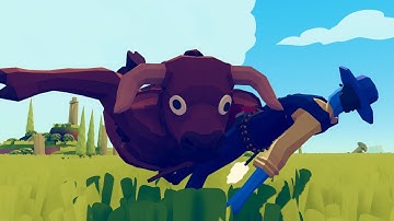 (1v1) Minotaur vs Every Unit (From Wild West Update) in TABS (Totally Accurate Battle Simulator)