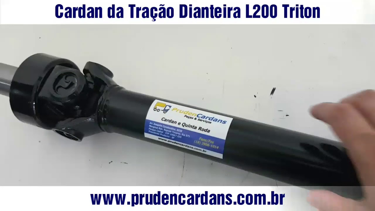 Cardan da Tração Dianteira L200 Triton 4x4