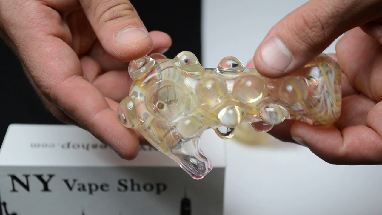 Marble Covered Glass Hand Pipe Product Review