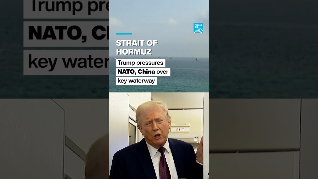 Trump presses China, says NATO faces 'very bad' future if allies don't help open Hormuz Strait