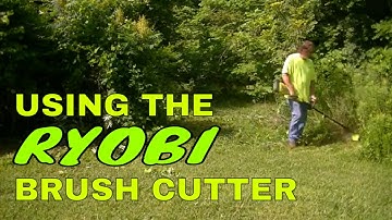I Love The Ryobi Brush Cutter