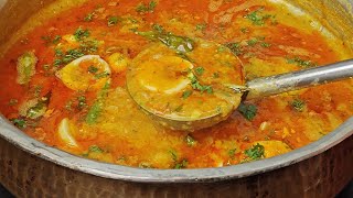 Golden Egg Dal Recipe | Dhaba Style Sunehri Andey Wali Dal