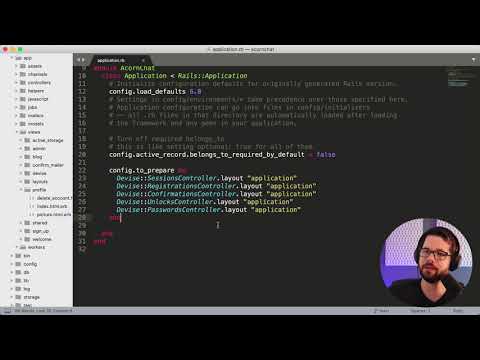 Build a SaaS [9] - Setting up user authentication with Devise in a Ruby on Rails project