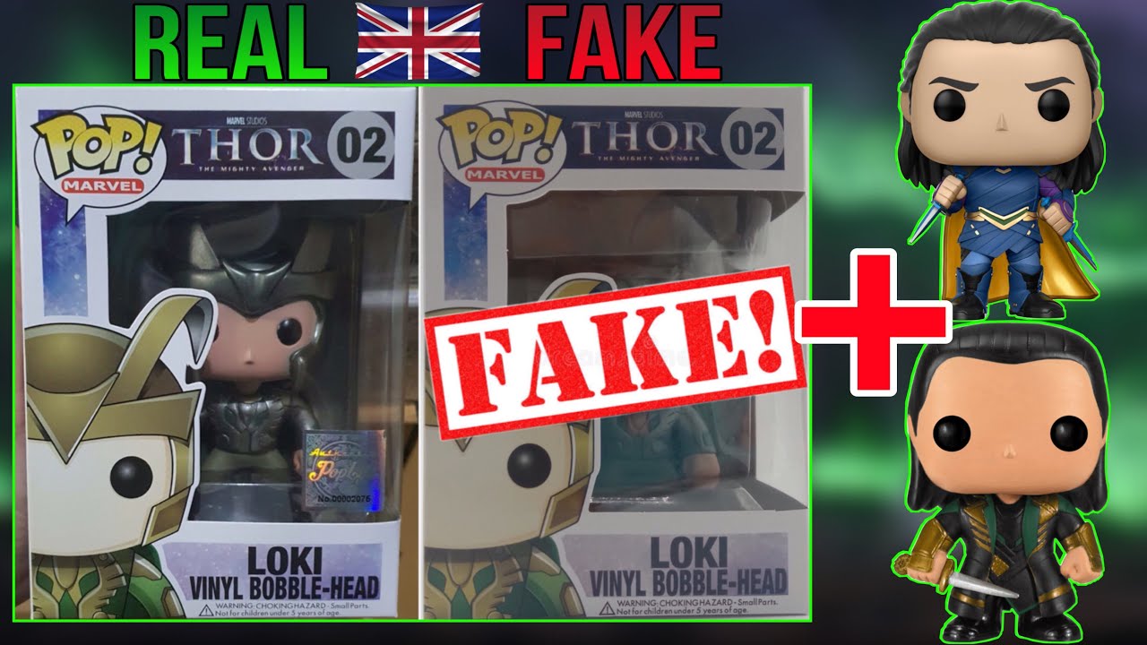 Comparison of the fakes Funko POP! LOKI 02 (370$), LOKI 36, LOKI 242! 