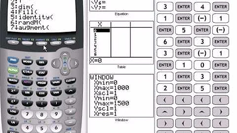 Using the TI-84 RREF feature to solve a 3x4 System with a Single Solution
