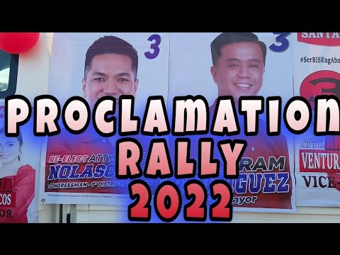 Proclamation Rally  Team Sta. Ana 1st @Sta. Ana, Cagayan by Karla Mae Sibayan