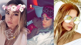 Ashley Benson | All Snapchat Videos of 2017 | ft. Marlene King & Shay Mitchell pt.3