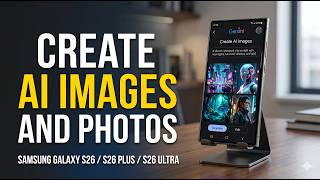 Как создавать ИИ-изображения и фото на Samsung S26, S26 Plus и S26 Ultra с помощью Google Gemini AI screenshot 5