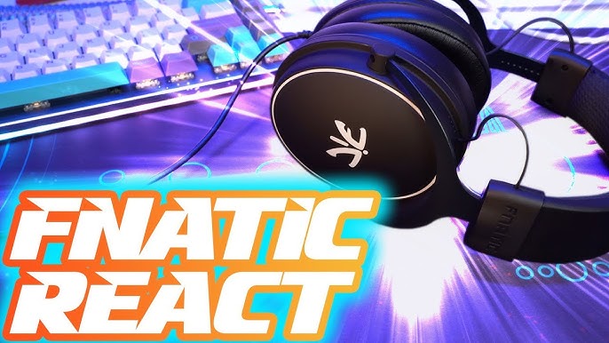 I tested the NEW Fnatic React+ gaming headset 
