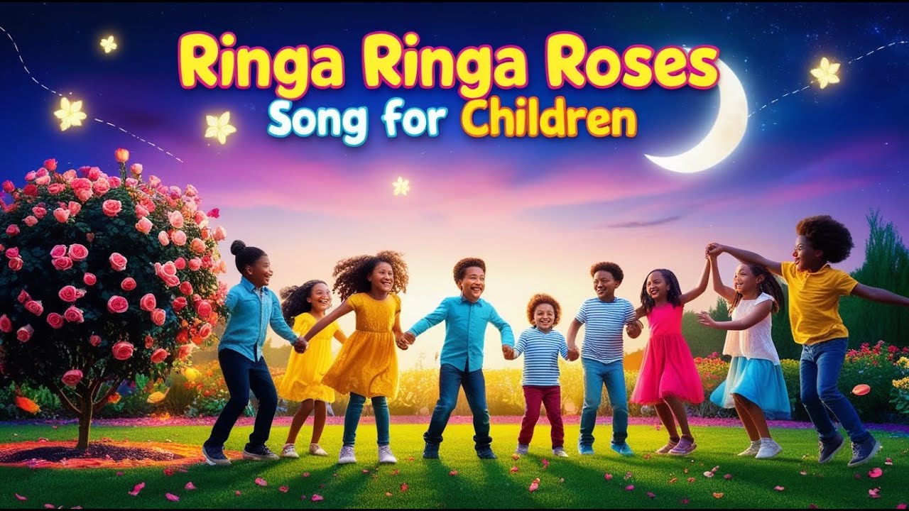Ringa Ringa Roses with Lyrics | Song for children | Kids Nursery Rhymes ...