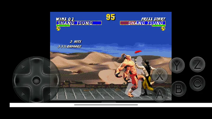 Ultimate Mortal Kombat Trilogy Shang Tsung MK1 End...