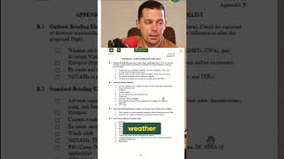 ACE Guide Checklist: Master Your Weather Briefing #shorts @SethLakeDPE