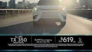New 2026 Lexus Tx 350 Premium Awd Suv January Lease Offer