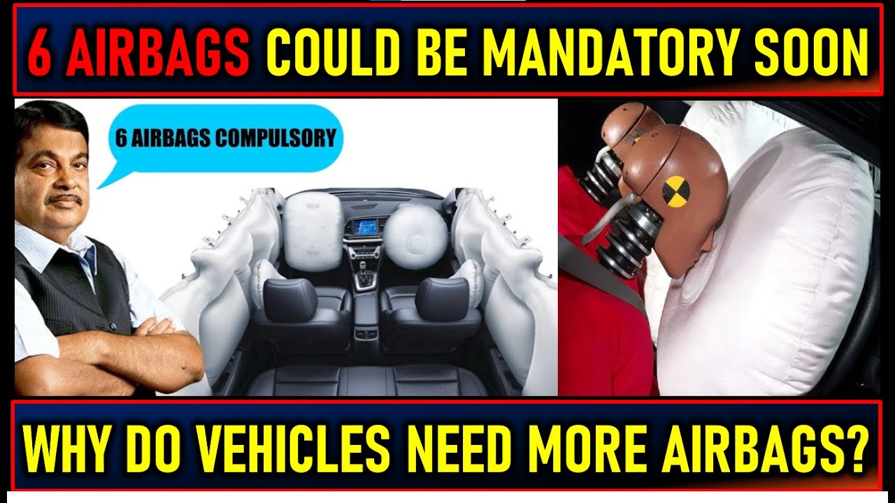 6 Airbags soon to be mandatory in cars, Where are they located