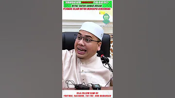 Shorts Perjuangan Islam Untuk Mencapai Redho Ustaz Datuk Ahmad Husam Dato Baderudin 