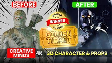 Creative Minds 2025 3D Character & Prop DOGA