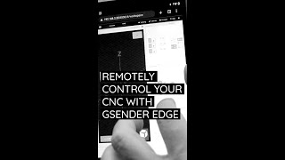 How to setup gSender Edge to use your CNC machine remotely #shorts screenshot 2