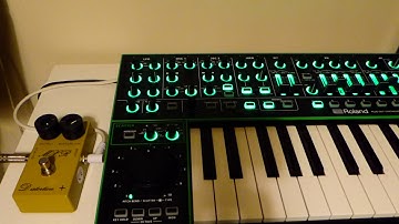 Roland System 1 & MXR Distortion+ CSP104