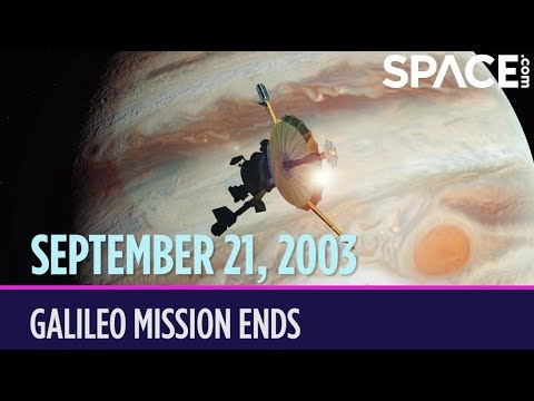 OTD in Space - Sept. 21: Galileo Mission Ends - YouTube