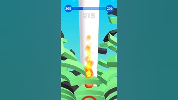 Stack ball game short video|#stackball #games #shortsfeed