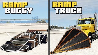Which ramp vehicle in BeamNG.Drive is better?