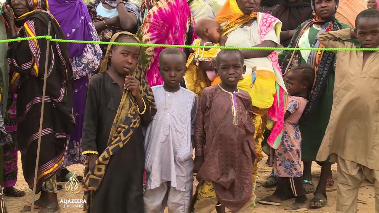 الأطفال الذين فروا من السودان إلى تشاد لا يحصلون على ما يكفي من الطعام