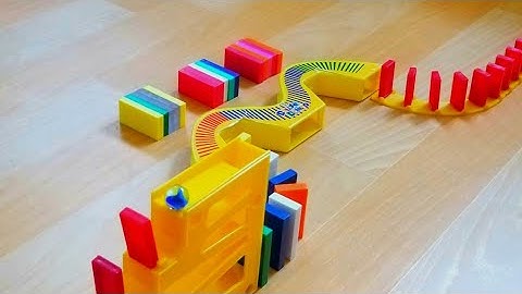 Domino Rally Stunt Builder Challenge Screen Link 6