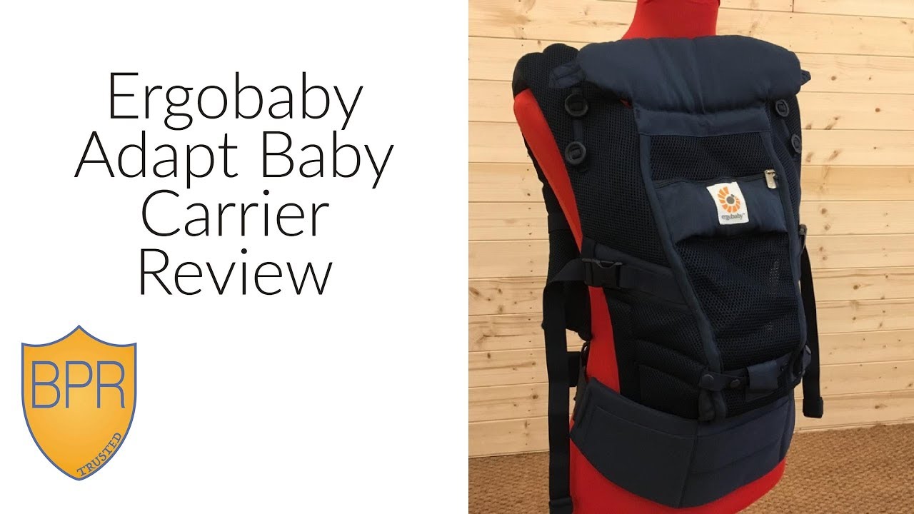 Ergobaby Adapt Baby Carrier Review BuggyPramReviews YouTube