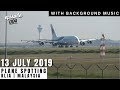 Plane Spotting at Anjung Spotter, KLIA, Malaysia - DEPARTURES RWY 32L (13 July 2019)