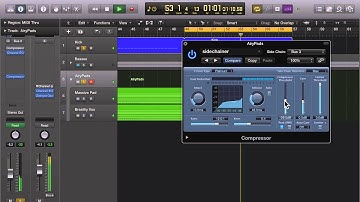 Sidechain compression in Logic Pro X