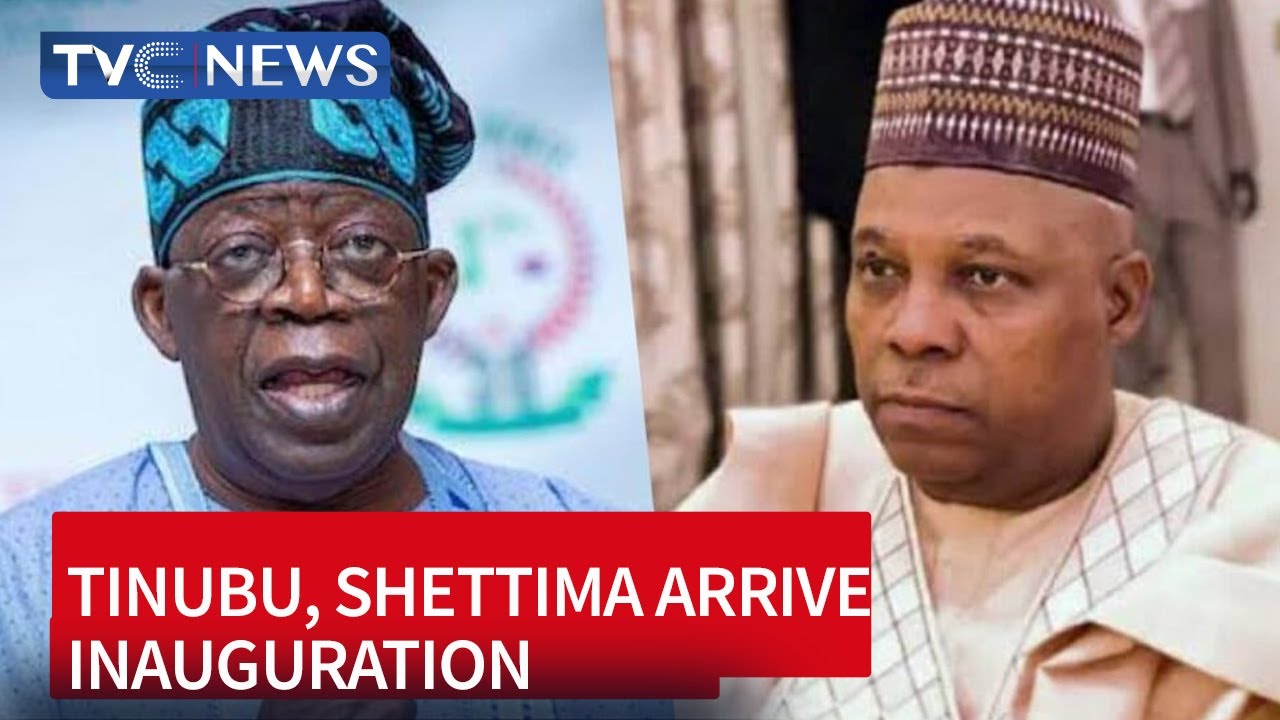 (WATCH VIDEO) Moment Tinubu, Shettima Arrive For Inauguration of APC ...