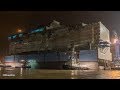 ODYSSEY OF THE SEAS | float out of the 1st Megablock at MEYER WERFT | 4K