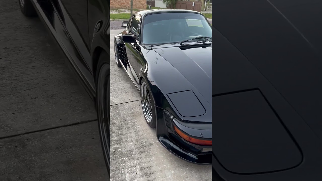Black devil Porsche 930