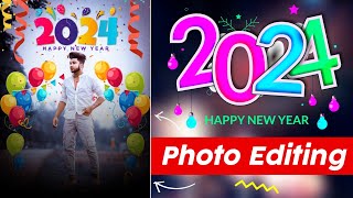 Happy New Year 2024 Photo Editing | Lightroom And PicsArt New Year 2024 Photo Editing screenshot 2