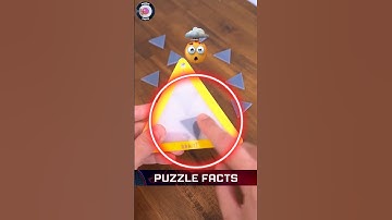 Triangle puzzle tricks | Puzzle facts #puzzle #shorts #ytshorts