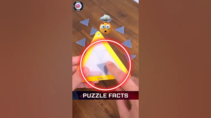Triangle puzzle tricks | Puzzle facts #puzzle #shorts #ytshorts