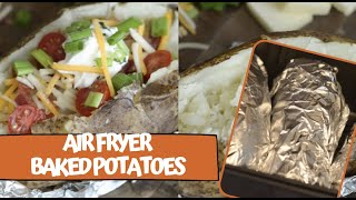 Air Fryer Baked Potatoes (Ninja Foodi Recipes)