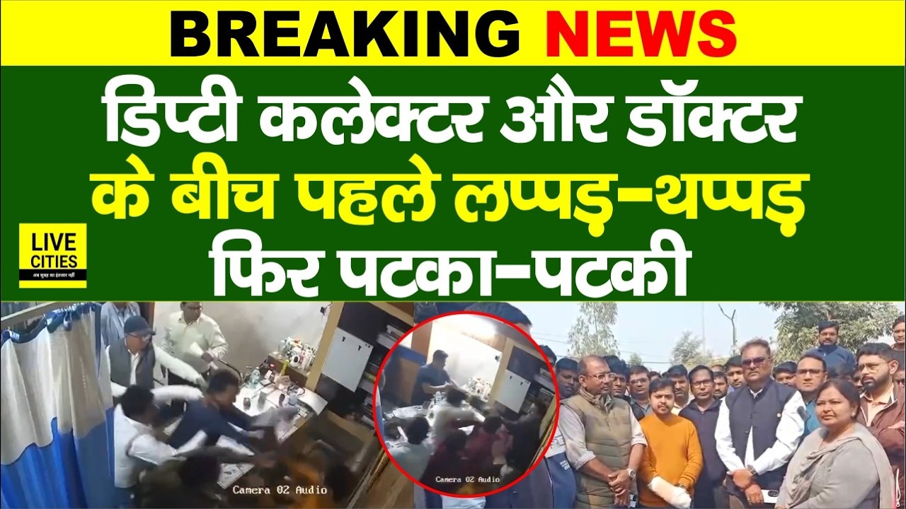 Bihar के Araria में डिप्टी कलेक्टर और Doctor के बीच ऑफिस में ही लप्पड़-थप्पड़ चलने लगे, फिर..