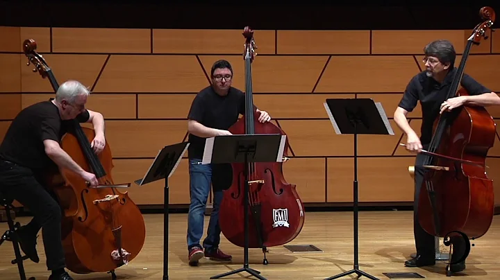 "Al-Andalus" Bass Trio. Dan Styffe, Jeff Bradetich...