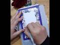 💫 ASMR journaling purple with me 💜🩷 #asmr #journaling #scrapbooking #craftastherapy