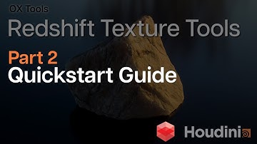 Redshift Texture Tools For Houdini - Quickstart