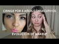 Cómo me maquillaba ANTES, CRINGEEEE pero mucha evolución y mi proceso | Anna Sarelly