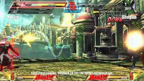 EFL Payback 3D - Marvel vs Capcom 3 Brackets -  KrsJin vs Shogun
