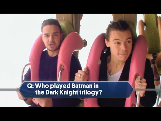 One Direction On Roller Coaster Nbc Tv 10yearsofonedirection Youtube