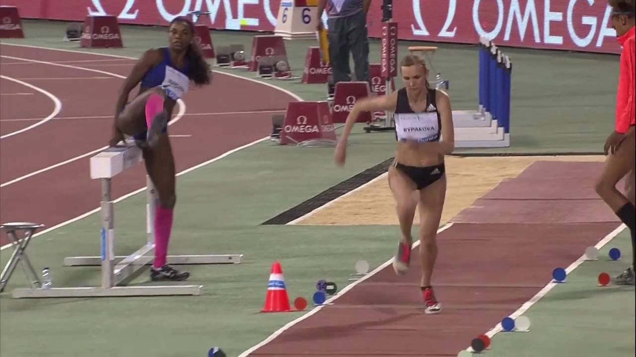 Ольга Рыпакова (КАЗ) - Бронза тройной прыжок Бриллиантовая лига-2016 в Дохе (Катар, легкая атлетика)