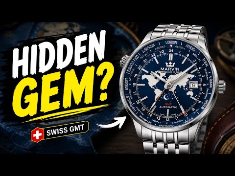 The $1,000 Swiss GMT Nobody Is Talking About! (Marvin Watch Review)