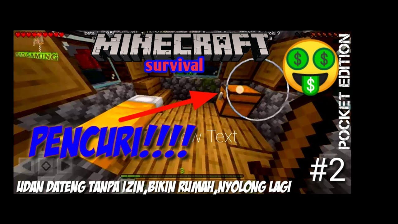 Kita curi semua item di chess vilagger ð¤||MINECRAFT SURVIVAL #part 2