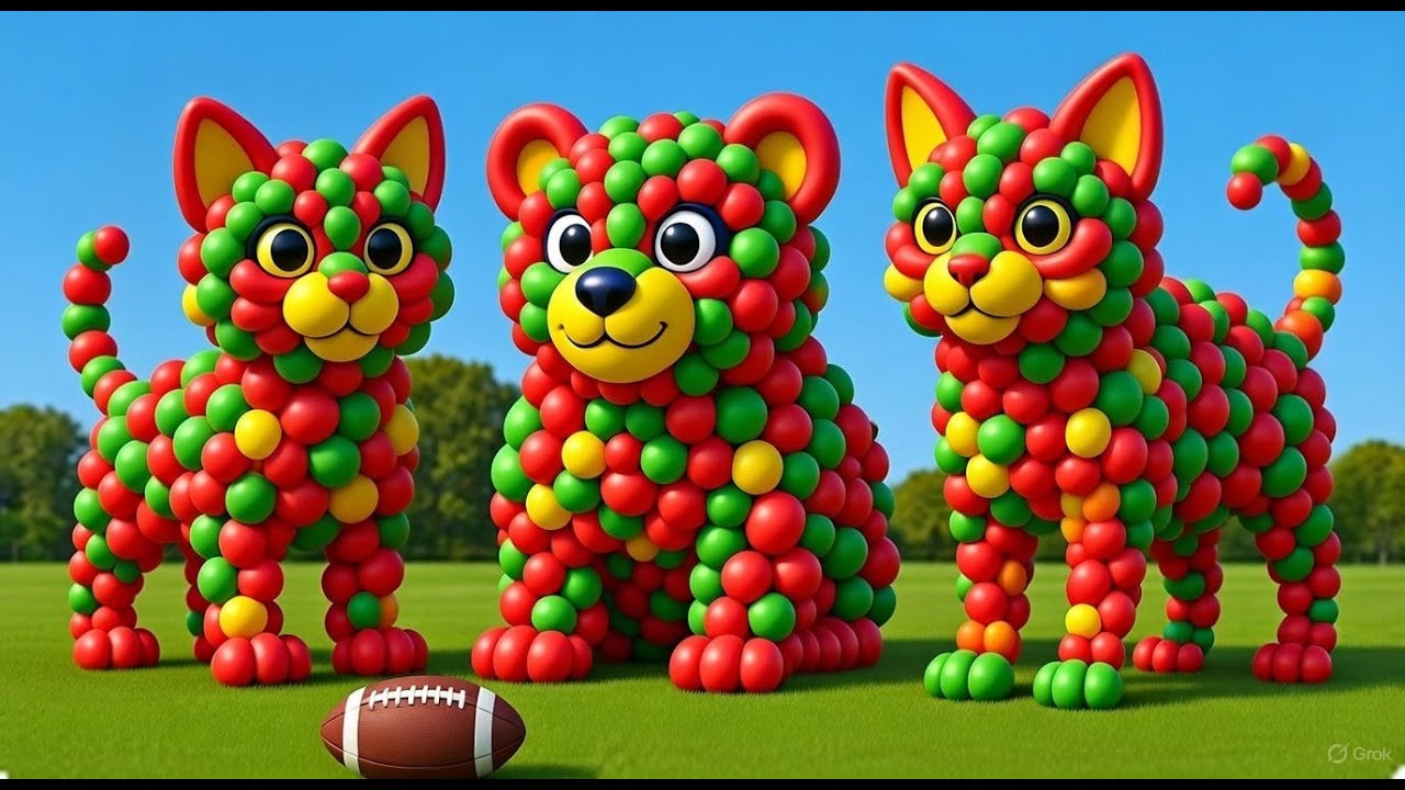 the mascot vibrato assistant animal placed on the football field is popular co-produced and creative