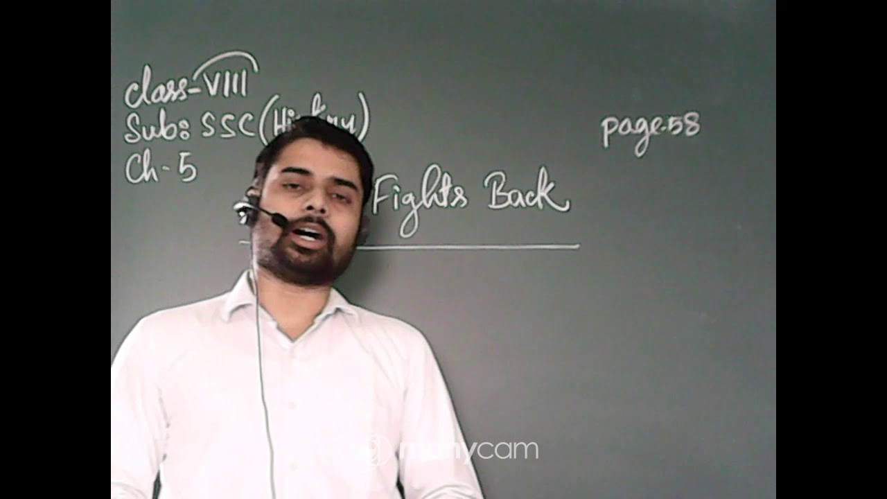 CLASS VIII SSC(HISTORY), TOPIC- THE COMPANY FIGHTS BACK 