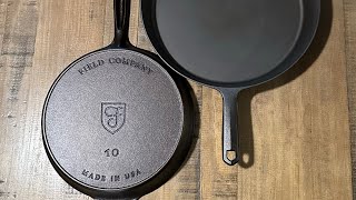 Field Company Cast Iron Skillet No. 10